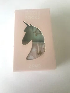 Women Novelty Adorable Crew Socks - Unicorn - Size 9-11 By CR Gibson Magical - Picture 1 of 4