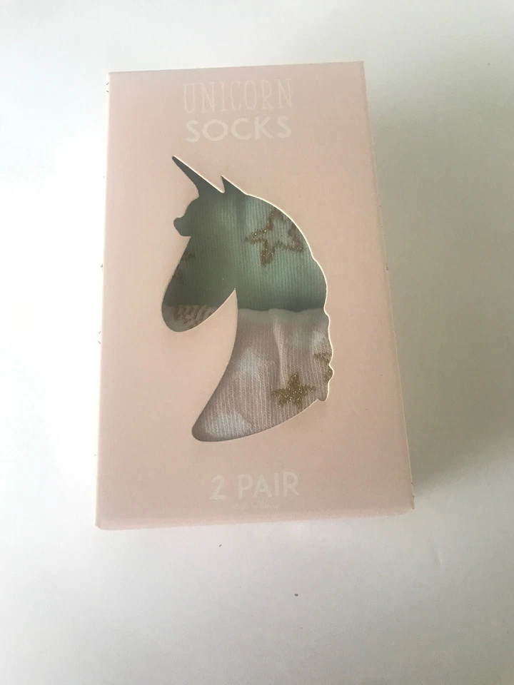 Women Novelty Adorable  Crew Socks - Unicorn - Size 9-11 By CR Gibson Magical - Image 1 of 4