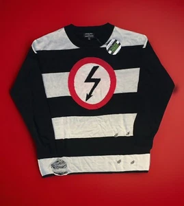 Marilyn Manson x Dolls Kill Antichrist Superstar Goth Pullover Distressed XXL Neu mit Etikett - Bild 1 von 8