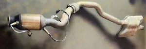 AUDI A4 A5 CATALYTIC CONVERTER WITH SENSORS 2012 2.0L PETROL CDNC 8K0131701S - Picture 1 of 16