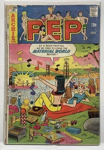 PEP Comics Nº 293 Archie Comics Septiembre 1974 Boarded Acidfree Dan DeCarlo - Imagen 1 de 11