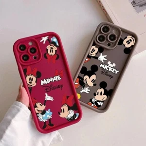 Funda de teléfono Mickey Minnie Mouse para iPhone X a 16 Pro, Max, Plus. - Imagen 1 de 7