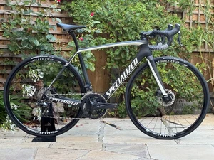 Specialized Tarmac SL5 Disc Size 54cm Carbon Road Bike Ultegra Di2 Trek Giant - Picture 1 of 19