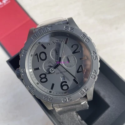 Nixon 51-30 Chrono -All Matte Black / Black A1389-3086-00Chronograph Men's Watch - Image 1 of 4