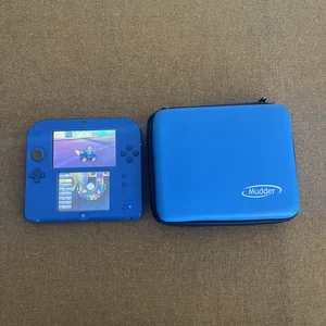 Nintendo 2DS Electric Blue Handheld Console With Mario Cart 7 Installed! - Picture 1 of 7