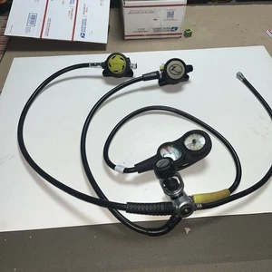 USED Scuba Scuba Diving Equipment Bundle, Double Mouthpiece,  AS IS / UNTESTED 1 - Picture 1 of 13