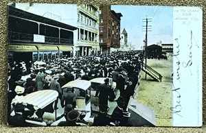 Atlantic City, NJ Ostersonntag auf dem Brettspaziergang 1905 New Jersey Postkarte - Bild 1 von 2