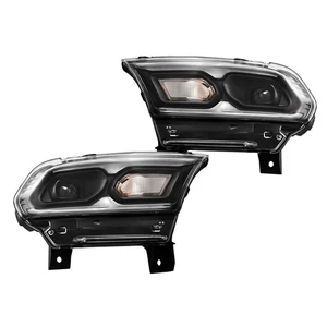 Silscvtt RH&LH Headlights For Dodge Durango 2021-2023 LED w/ Halogen Signal Lamp - Picture 1 of 20