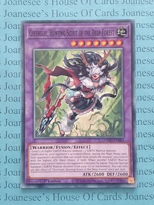 DOOD-EN085 Chevreuil, Hunting Scout of the Deep Forest Yu-Gi-Oh Card 1st New - Picture 1 of 3