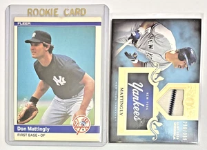 2011 Topps Tier 1 #TSR-43 1985 MVP Don Mattingly Game Use Pin Strip /399 Yankees - Picture 1 of 2