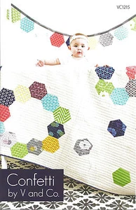 V and Co. CONFETTI Quilt Pattern - Picture 1 of 2
