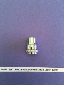 GearWrench 80486 3/8" Unidad 12 Puntos Enchufe Métrico Estándar 10mm - Imagen 1 de 1