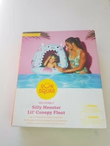 Sun Squad Inflatable Silly Monster Lil' Canopy Float - Picture 1 of 1