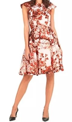 Платье Ted Baker London Silk Cherry Blossom размер США 6 - Изображение 1 из 4