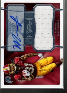 B4467- 2015 Donruss Signature Series #480 Matt Jones RC Auto Trikot - Nm-Mt - Bild 1 von 2
