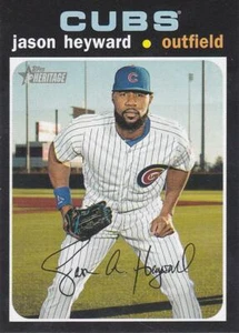 Jason Heyward 2020 Topps Heritage Baseball Short Print #427 HIGH GRADE - Bild 1 von 2