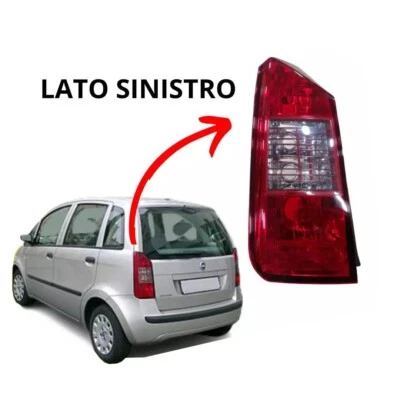 FARO FANALE POSTERIORE SINISTRO SX FIAT IDEA BIANCO E ROSSO RESTYLING DAL 2006 - Immagine 1 di 4