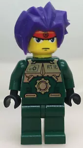 LEGO ®-Minifigur Ryo Exo-Force Haare lila aus Set 3886 7721 8100 8108 - exf014 - Bild 1 von 5
