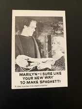 VINTAGE LEAF 1964 KAYRO-VUE PRODUCTIONS THE MUNSTERS CARD