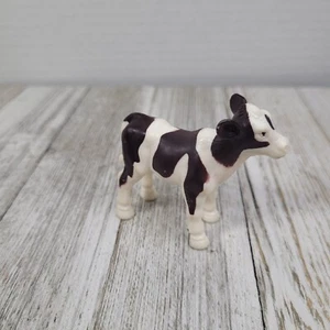 Milchkalb Spielzeug Figur Popak NewRay Rinderland braun - Bild 1 von 4