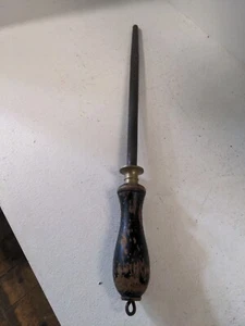 William Walton Vintage English Butchers Steel Knife Sharpener - Picture 1 of 8