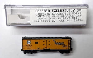 Refrigerador "Scout" Intermountain BLW 66104 B2 Santa Fe ATSF SFRD 34670 - Imagen 1 de 3