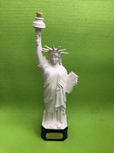 GASTON de la GRANGE Statue of Liberty LIMOGES WhitePorcelain EMPTY Cognac Bottle - Picture 1 of 11