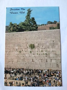 Vintage Postkarte aus Israel Jerusalem Die Klagemauer - Bild 1 von 1