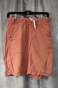 Old Navy Youth Boy's Burnt Orange Casual Shorts Elastic Waist Size XL - Picture 1 of 3