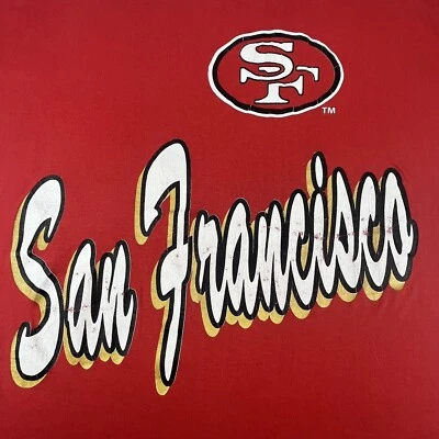 Vintage Single Stitch San Francisco 49ers Nightshirt One Size Nutmeg Made in USA - Image 1 of 4