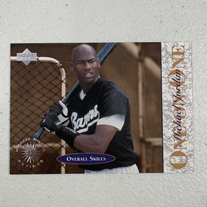 1995 Upper Deck One On One MICHAEL JORDAN #5 Overall Skills Card Bulls HOF - Picture 1 of 2