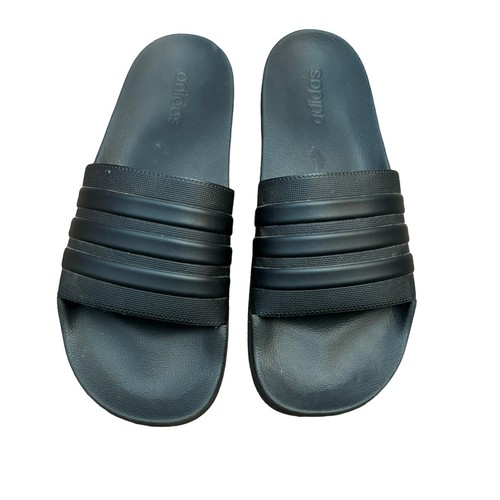 Adidas 3 righe classiche tutte nere da uomo taglia 13