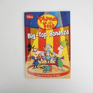 Disney Phineas and Ferb Big-Top Bonanza Kids Book 