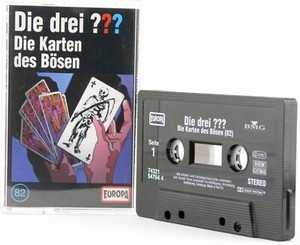 Die drei ??? 82 Fragezeichen Die Karten des Bösen Europa BMG schwarz MC 333