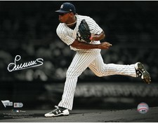 Luis Severino New York Yankees Autographed 11" x 14" Spotlight Photograph