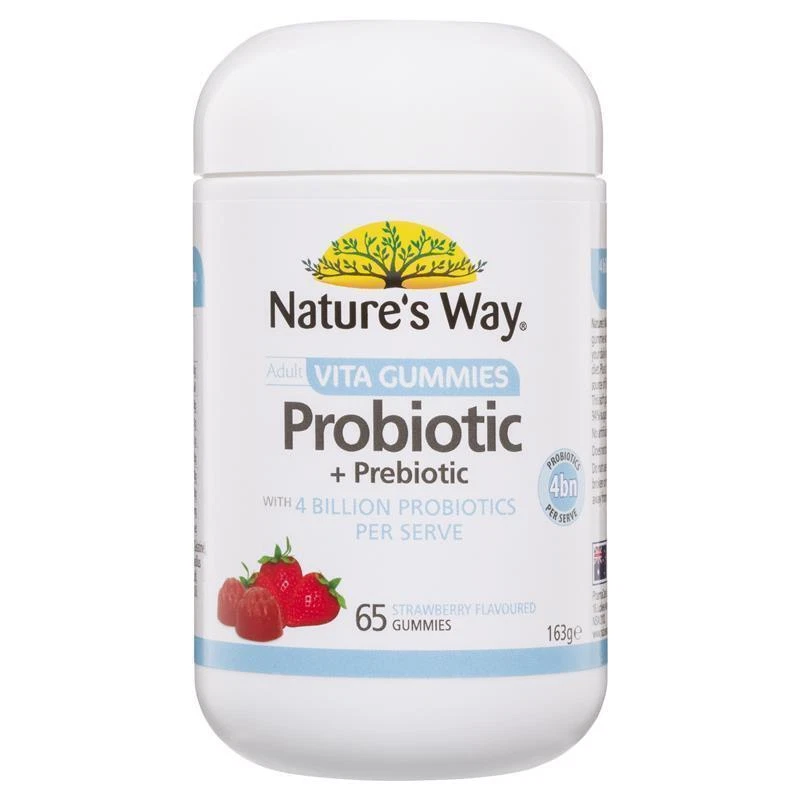 Nature's Way Adult Vita Gummies Probiotic Sugar Free 65 Gummies NEW - image 1 of 1