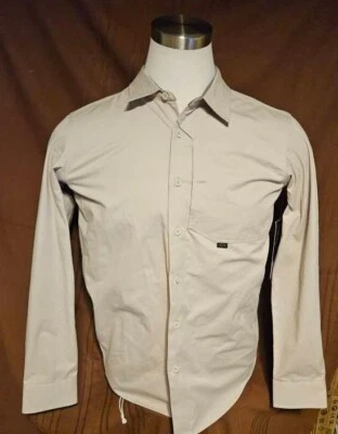 Camisa Oakley Ohydrolix para hombre manga larga con botones, mezcla de algodón, talla S, regular $89 Foto 1 de 4