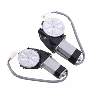 Pair Front Door Power Window Lifter Motor Fit for BMW 3 Series E30 1982-1994 New - Picture 1 of 5