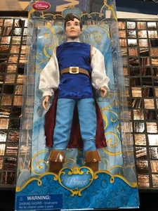 The Disney Store 12" THE PRINCE DOLL NEW Snow White Original Authentic - Picture 1 of 2