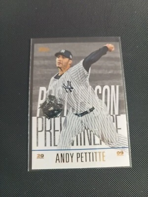 2018 TOPPS UPDATE POSTSEASON PREEMINENCE ANDY PETTITTE  PO-30 - Image 1 of 4