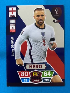 Panini Adrenalyn World Cup Qatar 2022 n.101 Luke Shaw (England) ⚪🔴 - Imagen 1 de 1