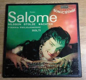 UK-french box 2 LPs Salome Nilsson Stolze Wachter Solti Stereo 1962 EXC * - Picture 1 of 2