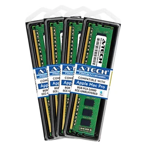 APPLE Mac Pro 3.7 32GB KIT 4X 8GB PC3-14900 1866 MHZ ECC UNBUFFERED MEMORY RAM - Picture 1 of 6