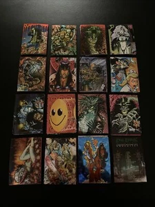 1995 Krome Productions, Evil Ernie, Glow In The Dark, Complete Set of 100 - Picture 1 of 1
