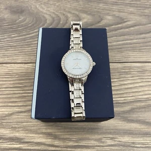 Anne Klein Quartz  Womens Watch 10/8983 Y120E Silver Band Round Dial - Picture 1 of 7