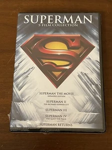 Superman 5-Film Collection (DVD) New Sealed - Picture 1 of 4