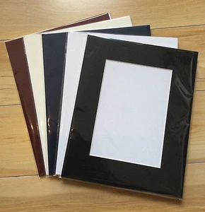 30 x Professional Picture Framing Mat Boards 11x14" with 8x10" Window Mount Kits - Picture 1 of 1