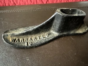 Forma scarpa calzolaio vintage in ghisa garantita 16 - Foto 1 di 5