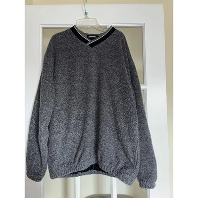 Pullover mediano forrado Ashworth - Ropa para clima más fresco - Negro/Gris moteado EE. UU. Foto 1 de 3