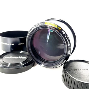 Minolta MD Zoom Rokkor-X obiettivo 75-200 mm f/4.5 - Foto 1 di 9
